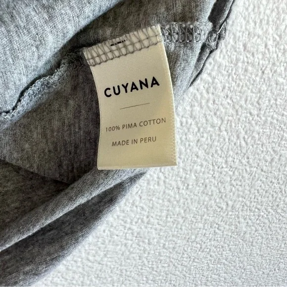 Cuyana Women’s Pima Cotton Scoop Neck Short Sleeve Tee - Picture 5 of 11